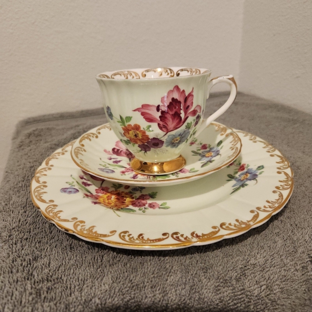 Royal Grafton fine bone china tea cup saucer plate set